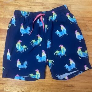 NWOT Chubbies Sz L 7 In. Inseam Roosters